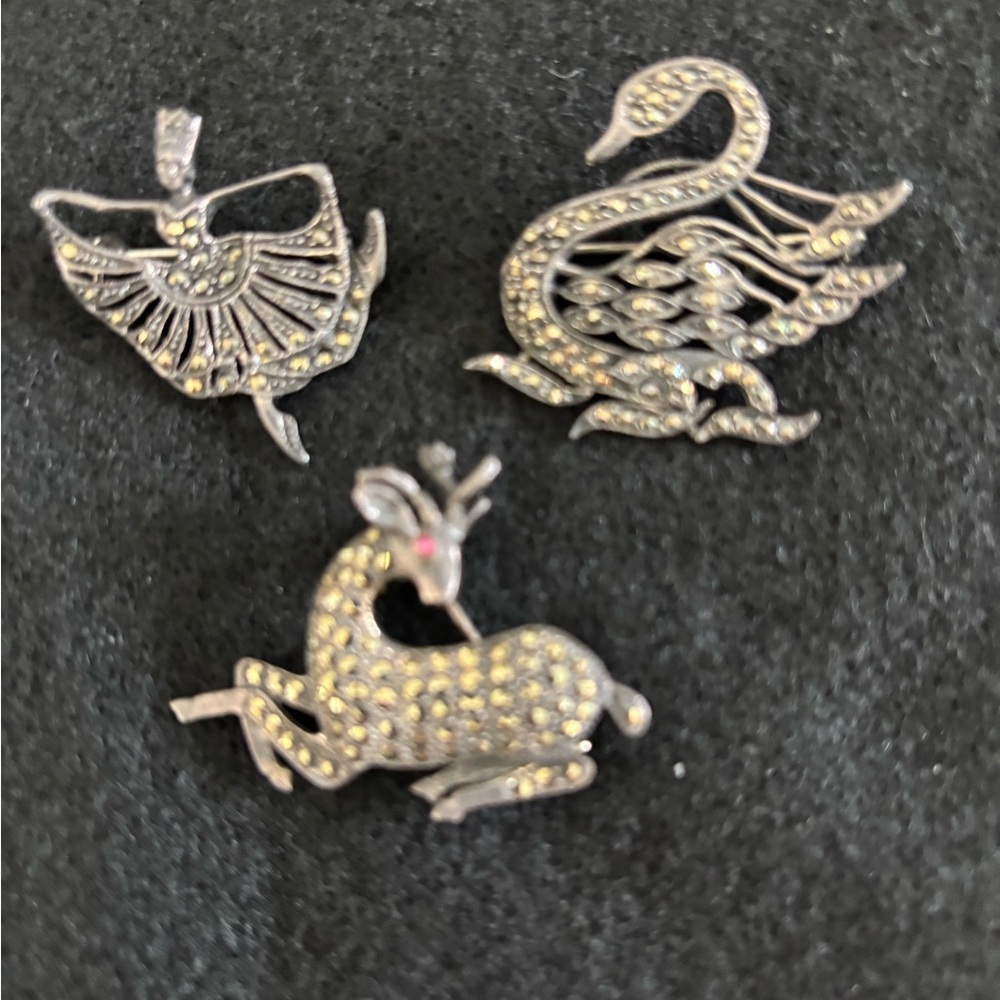 Marcasite Brooches
